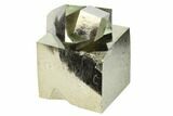 Natural Pyrite Cube Cluster - Spain #168631-1